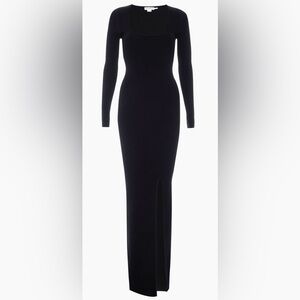 Good American Black Long Sleeve Dress